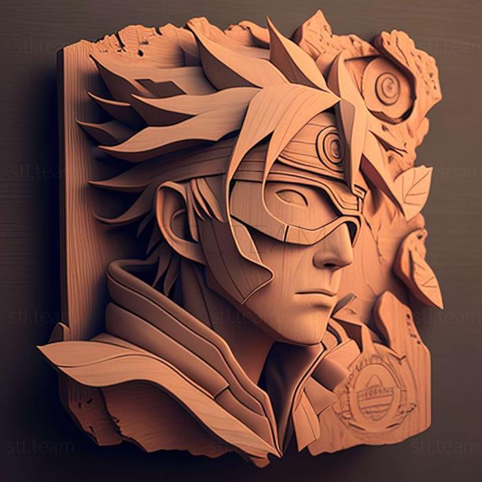 3D model Naruto Shippuuden Narutimate Accel 2 game (STL)